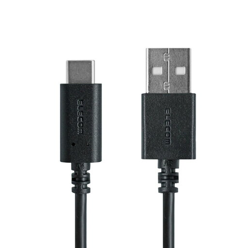 エレコム スマートフォン用USBケーブル USB2.0準拠(A-C) 2.0m ブラック MPA-AC20BK エレコム スマートフォン用USBケーブル USB2.0準拠(A-C) 2.0m ブラック MPA-AC20BK