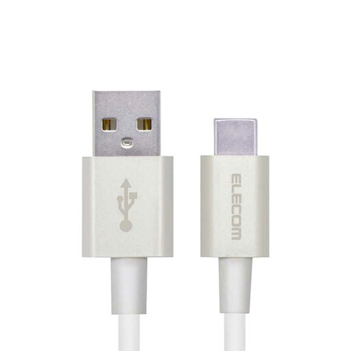 エレコム スマートフォン用USBケーブル USB(A-C) 認証品 やわらか耐久 0.3m ホワイト MPA-ACYS03NWH エレコム スマートフォン用USBケーブル USB(A-C) 認証品 やわらか耐久 0.3m ホワイト MPA-ACYS03NWH