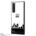 Xperia 1 II エクスペリア SO-51A , SOG01 耐衝撃ケース ディズニー トイストーリー ハイブリッドカバー KAKU スクエア 四角 キャラ おしゃれ かわいい 可愛い IQ-DXP1M2K3TB-TY027