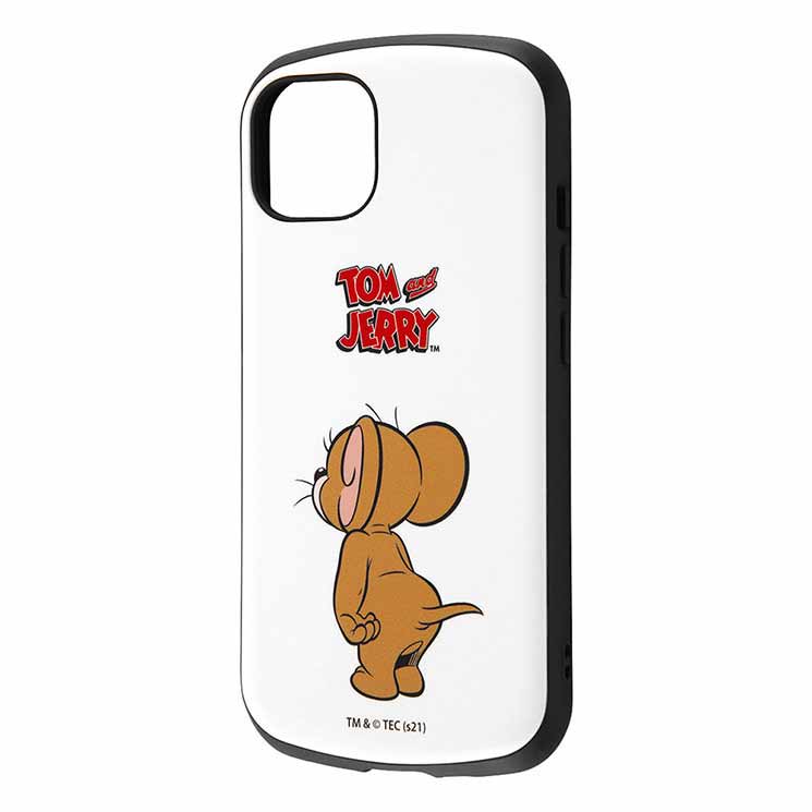 iPhone 13 ケース トムとジェリー ジェリー スタンダード 耐衝撃カバー カメラ 保護 かわいい 可愛い おしゃれ オシャレ シンプル キャラ イングレム