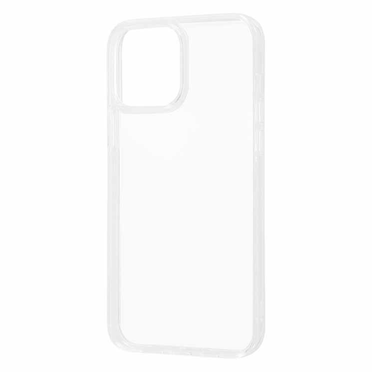 乐天商城 - iPhone 13ProMax ケース クリア ハイブリッドカバー 透明 衝撃吸収 硬度2H 保護 シンプル おしゃれ イングレム