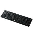 エレコム キーボード Bluetooth 静音 抗菌 ブラック TK-FBM118SKBK(2)
