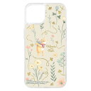 iPhone 13 ケース ディズニー フラワー グリッター カバー ラメ キラキラ ハイブリッド かわいい 可愛い シンプル おしゃれ オシャレ キャラ イングレム