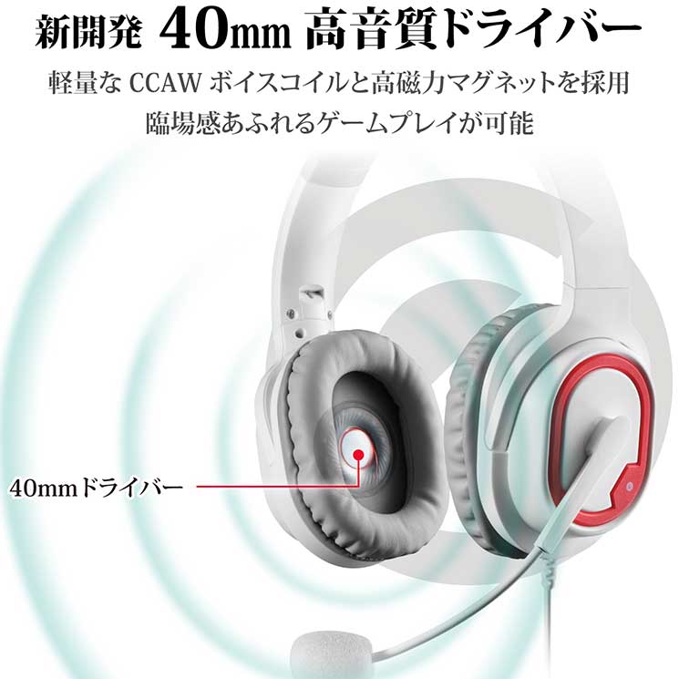 ���쥳�� �إåɥ��å� �����С��إå� �����ߥ� ξ�� ��3.5mm 4�˥ߥ˥ץ饰 PS4 PS5 ǤŷƲ�����å� �ۥ磻�� ELECOM