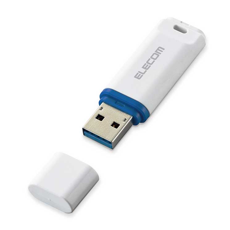 GR USB USB3.1(Gen1) f[^T[rXt 64GB Lbv 1N(f[^T[rX܂)ۏ zCg ELECOM