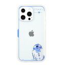 iPhone 13Pro ケース STAR WARS R2-D2 SHOWCASE+ カバー クリア 透明 シンプル かわいい 可愛い おしゃれ オシャレ キャラ グルマン