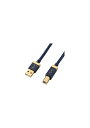 エレコム AVケーブル 音楽伝送 A-Bケーブル USB2.0 2.0m ELECOM(2)