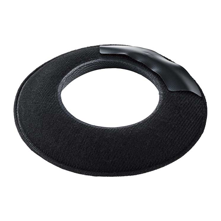 エレコム Oculus Quest2用 クッションパッド 大型 軽量 負担軽減 グレー ELECOM