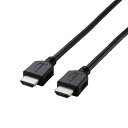 エレコム HDMIケーブル イーサネット対応 エコパッケージ 1.0m ブラック ELECOM