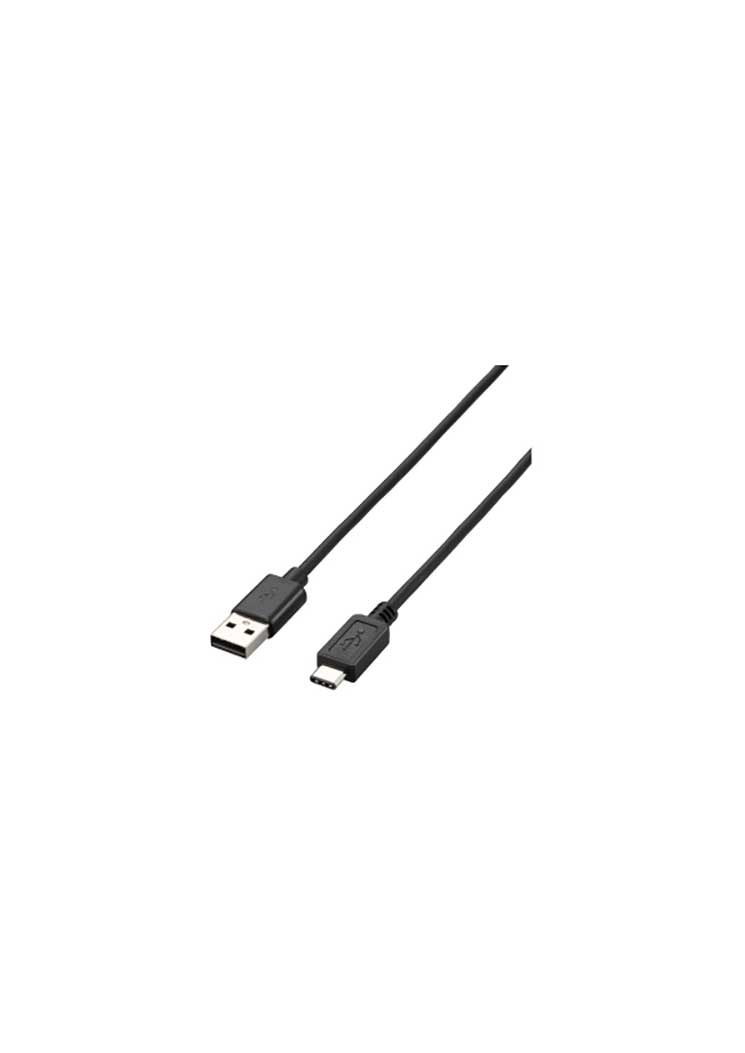 Cable - エレコム USB2.0ケーブル A-Cタイプ ノーマル 2m ブラック ELECOM