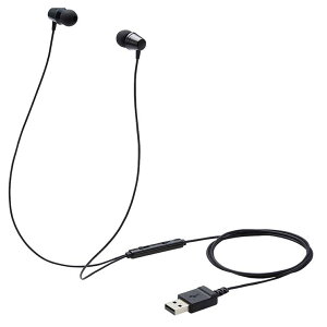 エレコム イヤホン 子供用 両耳 有線 マイク付 高耐久 USB 低音量仕様 ミュートスイッチ付 オンライン学習 ブラック ELECOM通販