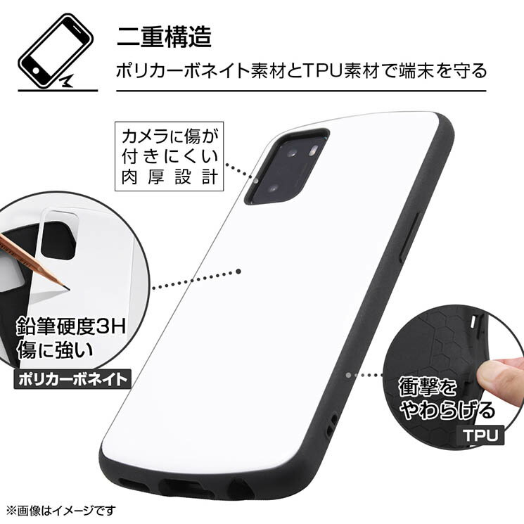 OPPO A55s 5G ケース ブラック 耐衝撃カバー ProCa シンプル かわいい 可愛い おしゃれ オシャレ レイ・アウト