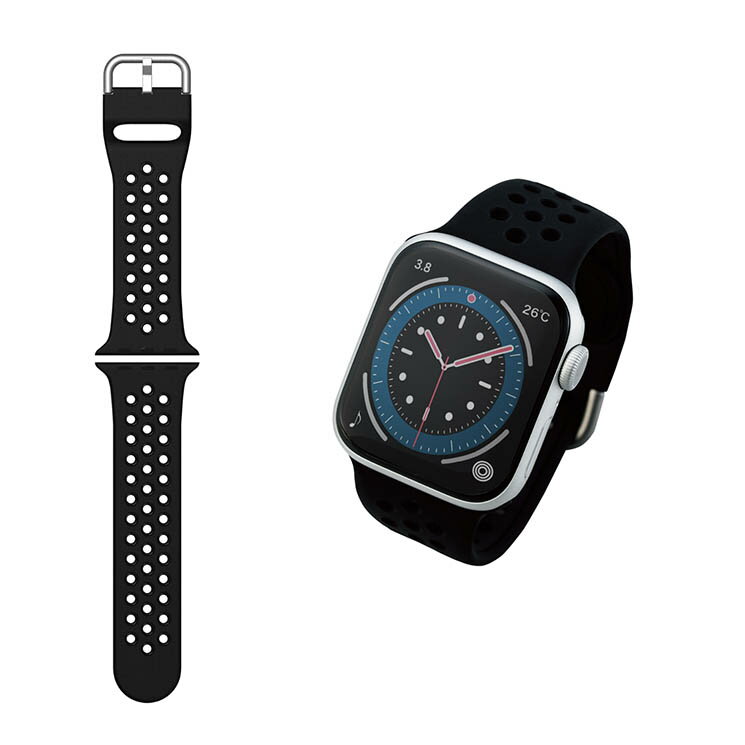 쥳 Apple Watch åץ륦å Series 7 41mm 40mm 38mm Х ꥳ  ݡ ̵ ֥å ELECOM