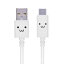 쥳 ޡȥեUSB֥ USB2.0(A-C) 1.2m ե ۥ磻 ELECOM