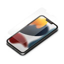 iPhone 13 13Pro 液晶画面保護ガラスフィルム スーパークリア 抗菌 抗ウイルス SIA クリア 表面硬度10H 耐衝撃 高光沢 PGA