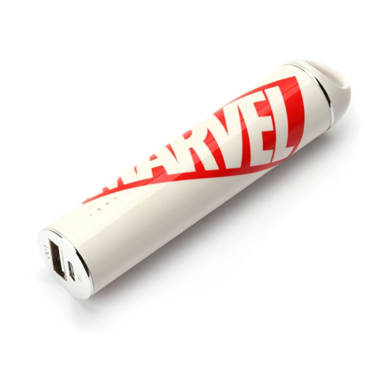 スマートフォン モバイルバッテリー MARVEL マーベル ロゴ 3350mAh スティック型 コンパクト 充電 カッコイイ かっこいい おしゃれ オシャレ キャラ PGA