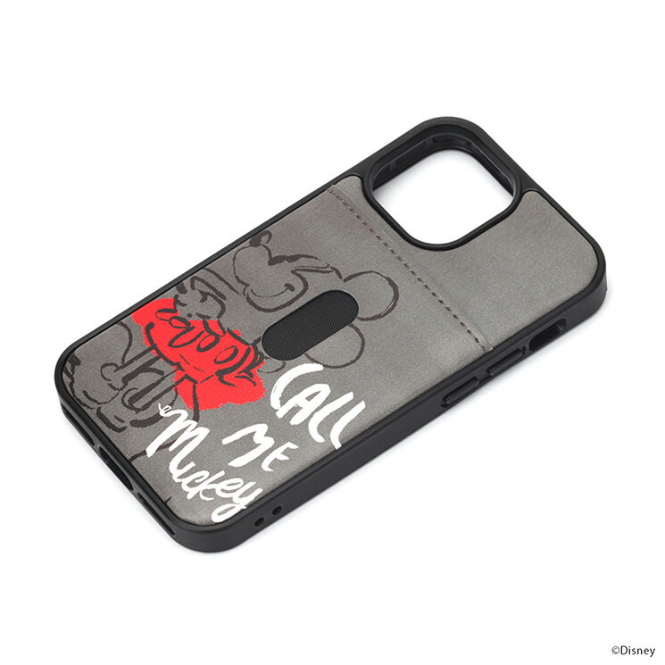 iPhone 13 ケース ディズニー ミッキーマウス カバー MIL規格 耐衝撃 カード 収納 ポケット かわいい 可愛い おしゃれ オシャレ キャラ PGA