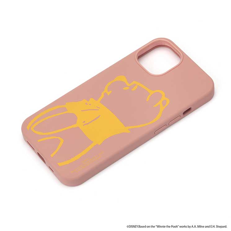 iPhone 13 ケース ディズニー くまのプーさん カバー 軽量 スリム 清潔 さらさら ...