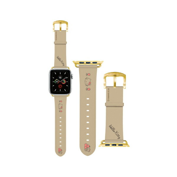 Apple Watch 41 40 38mm Apple Watch バンド サンリオ ハローキティ バンド 交換用ベルト レザーバンド かわいい 可愛い おしゃれ オシャレ キャラ グルマン