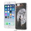 iPhone SE(第2世代) 8 7 TPUケース+背面パネル ディズニー 美女と野獣 カバー 透明 クリア 衝撃 保護 着せ替え おしゃれ 可愛い かわいい IJ-DP7TP-BL015