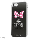 iPhone SE(第2世代) 8 7 TPUケース+背面パネル ディズニー ミニーマウス カバー 透明 クリア 衝撃 保護 着せ替え おしゃれ 可愛い かわい...