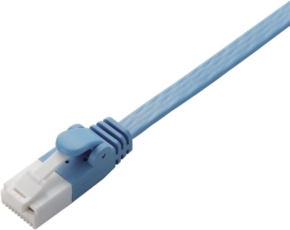 エレコム ツメ折れ防止フラットLANケーブル Cat6準拠 ELECOM