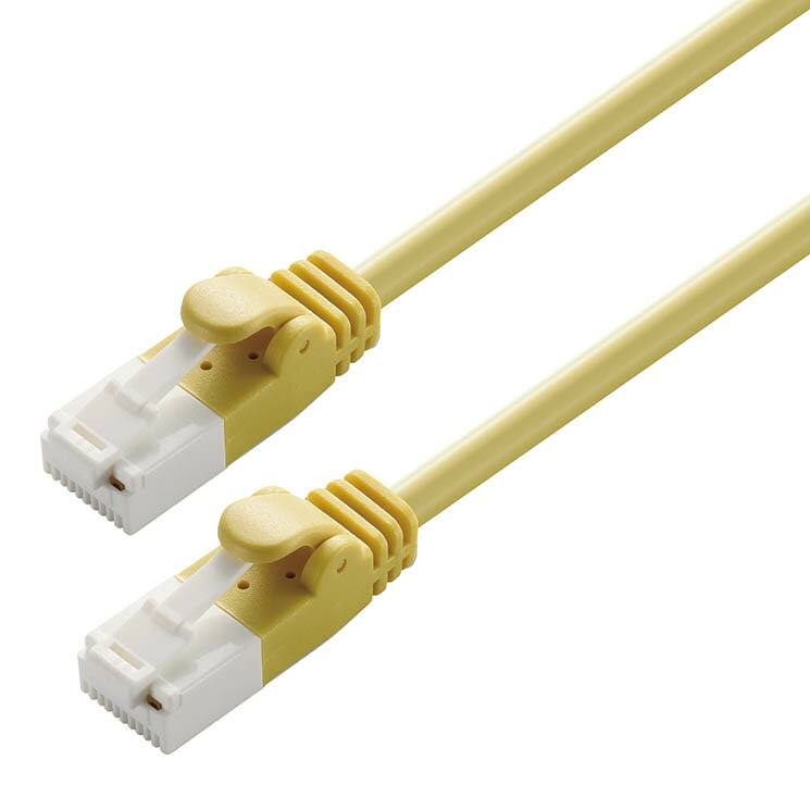 エレコム Cat6 LANケーブル 15m イエロー ELECOM