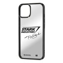 iPhone 14 iPhone 13 スマホ ケース カバー マーベル スターク インダストリーズ メタリック Marvel キャラクター グッズ TPU ソフト 傷に強い 耐衝撃 頑丈 丈夫 強い ストラップホール 付