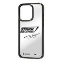 iPhone 14 Pro スマホ ケース カバー マーベル スターク インダストリーズ メタリック Marvel キャラクター グッズ TPU ソフト 傷に強い 耐衝撃 頑丈 丈夫 強い ストラップホール 付