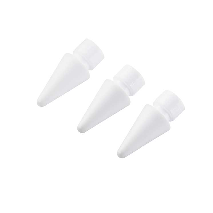 乐天商城 - エレコム Apple Pencil 第2世代 第1世代 用 交換ペン先 3個入 太さ約1mm 極細 樹脂製 純正ペン先と同じ形 アップルペンシル iPad 用 ペン先 ホワイト