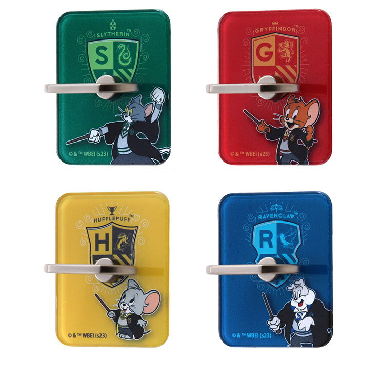 トムとジェリー ハリーポッター スマホリング コラボ トムジェリ ハリポタ キャラクター グッズ トム ジェリー iPhone スマホ 携帯 Android Xperia AQUOS Galaxy OPPO arrows アイフォン アイホン スマホスタンド 落下防止 マッシュアップアート WB 100th Anniversaryのサムネイル