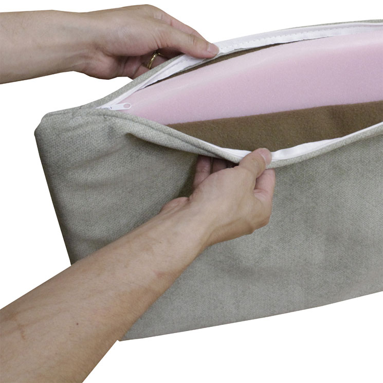 ペットベッド 専用 マットレス グレー W34×L64×H3cm シンプル カバー 取り外し 可...