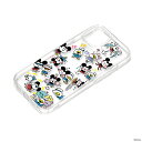 カナヘイ ディズニー iPhone14 iPhone13 ケース ミッキー & フレンズ クリア 透明 キャラクター グッズ ミニー ドナルド LINE スタンプ クリエイター ハイブリッドケース イラスト デザイン 画