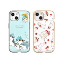mofusand iPhone14 iPhone13 ケース サメにゃん 総柄 にゃんこ 猫 ねこ さくらんぼ チェリー キャラクター グッズ LINE ライン スタンプ 耐衝撃 頑丈 もふもふ MOFU-03 llllfit