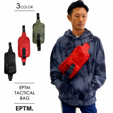 EPTM エピトミ TACTICAL BAG ボディーバッグ ボディバッグ ユニセックス 男女兼用 斜めがけ ななめ掛け ワンショルダーバッグ ブランド シンプル オシャレ