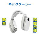 ネッククーラー 冷却プレート 充電式 2024 最強 首掛け ホワイト 首かけ ハンディ 電動クーラー 首掛けクーラー おしゃれ 羽なし 充電式 小型 首元 涼...