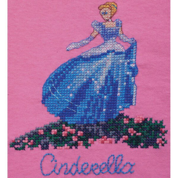 [クロスステッチ刺繍キット] Disney(ディズニー)Cinderella（シンデレラ）7x8