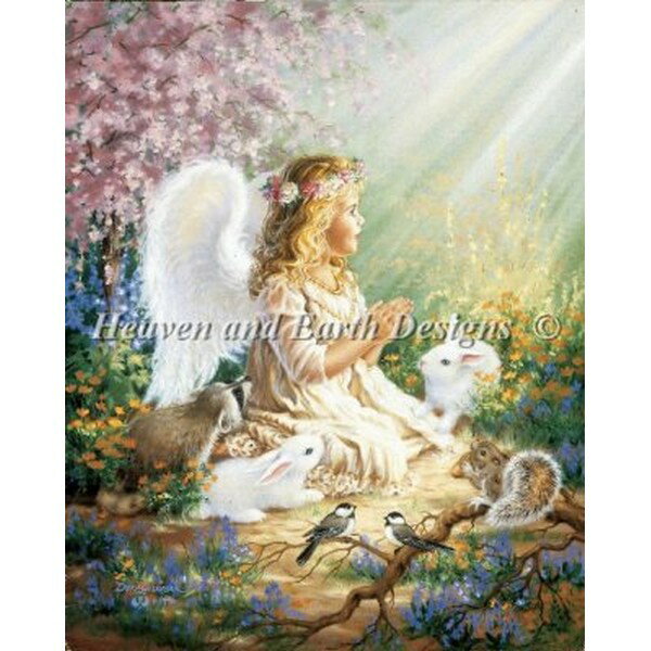 クロスステッチ キット 上級者 全面刺しMini An Angels Spirit - HAED(Heaven And Earth Designs) -
