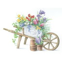 NXXeb` Lbg[HAED] Wheel Barrow and Flowers (25ct) -Heaven And Earth Designs(HAED)㋉ Sʎh