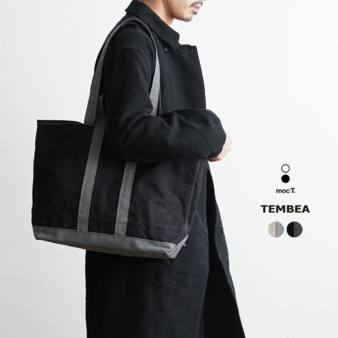 モクティ テンベア mocT TEMBEA マーケット トート MARKET TOTE キャンバス バッグ メンズ レディース TMB-2129A 1011【送料無料】のサムネイル
