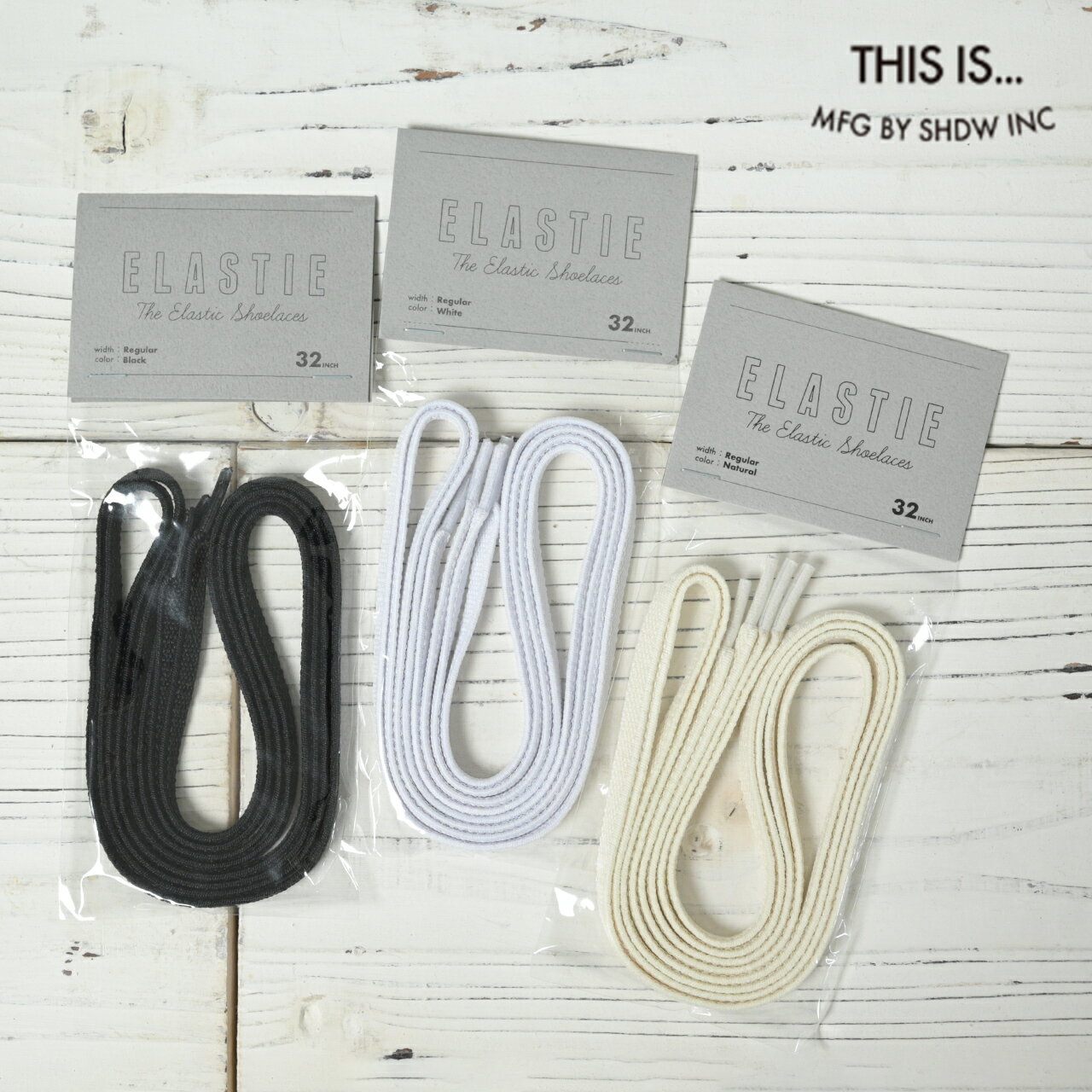 ディス イズ… THIS IS… エラスティック シューレース レギュラー ELASTIC SHOE LACES REGULAR 靴紐 替え紐 2本入り メンズ レディース 11771001