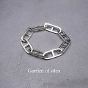 ガーデンオブエデン Garden of Eden アンカー チェーン ブレスレット ANCHOR CHAIN BRACELET(MEDIUM) シルバー925 アクセサリー メンズ レディース 22AW007 【送料無料】