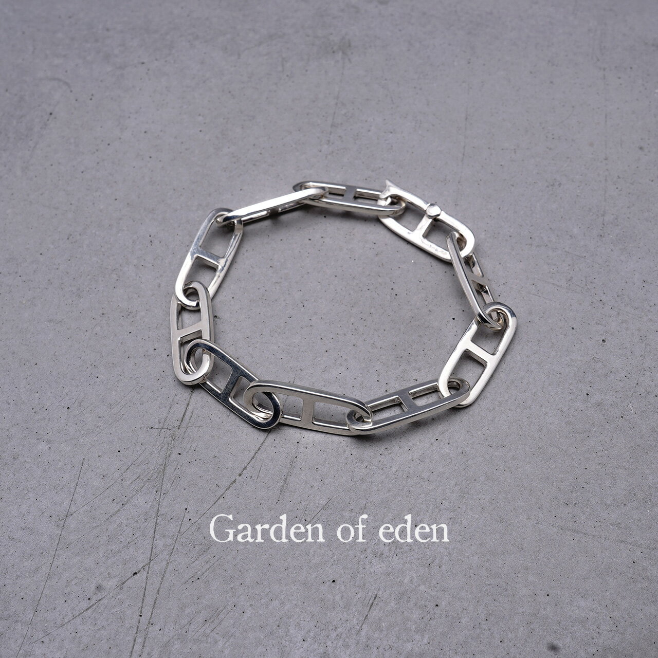 ガーデンオブエデン Garden of Eden アンカー チェーン ブレスレット ANCHOR CHAIN BRACELET(SMALL) シルバー925 アクセサリー レディース メンズ 22AW008 1216 ギフト xp10
