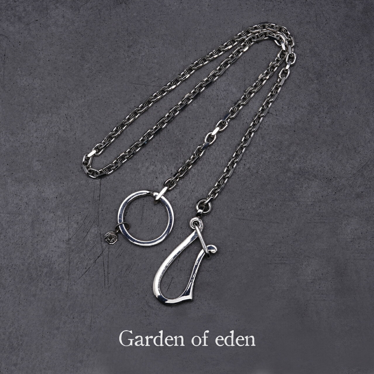 ガーデンオブエデン Garden of Eden ケーブル ウォレット チェーン CABLE WALLET CHAIN 50cm シルバー925 アクセサリー メンズ レディース 22AW072W 【送料無料】1215