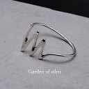 ガーデンオブエデン Garden of Eden スクリブル バングル SCRIBBLE BANGLE シルバー925 アクセサリー メンズ レディース 22SS-011 【送料無料】1213