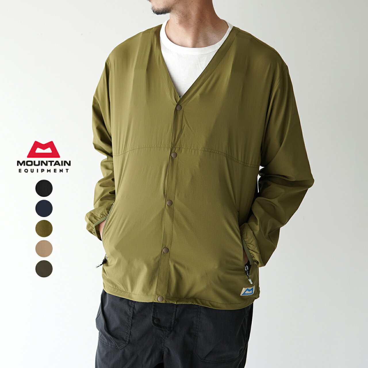 マウンテンイクイップメント MOUNTAIN EQUIPMENT【日本限定】イージーカーディガン Easy Cardigan Vネック ジャケット メンズ レディース 2022春夏 427154 【送料無料】