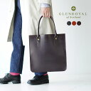 グレンロイヤル 革トートバッグ メンズ グレンロイヤル GLENROYAL ブライドルレザー 2ハンドル トートバッグ 2 HANDLE TOTE BAG メンズ レディース 2022秋冬 オールレザー 牛革 01-6087 【送料無料】0605