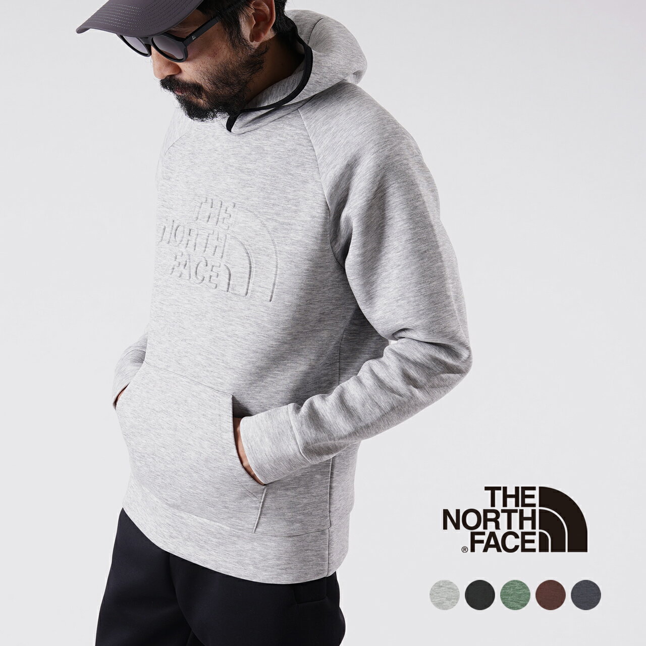 【クーポン20%OFF】ノースフェイス THE NORTH FACE テックエアー スウェット フーディ Tech Air Sweat Hoodie スウェット パーカ グリーン ネイビー ブラウン グレー ブラック メンズ レディース NT62382【送料無料】 ps30のサムネイル