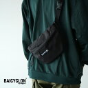 バイシクロン by バッグジャック BAICYCLON by Bagjack ウエスト バッグ WAIST BAG ボディバッグ ブラック 黒 メンズ レディース CL-03【送料無料】0924