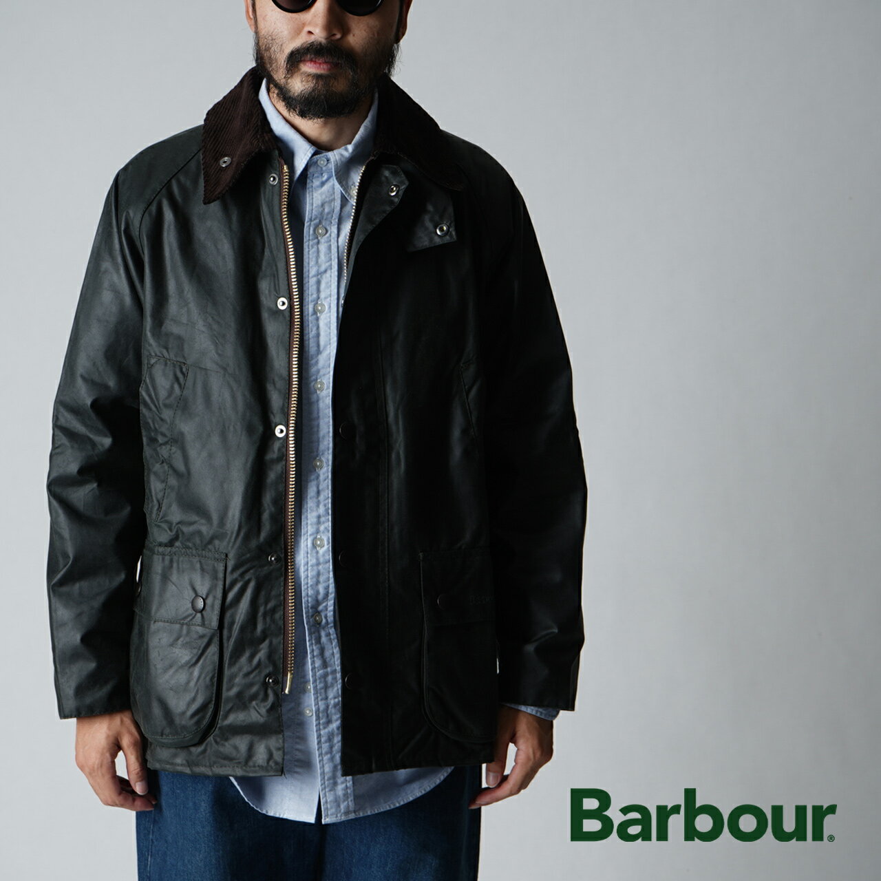 楽天Crouka LR／クローカ エルアールバブアー Barbour ビデイル BEDALE ワックス コットン ジャケット ブルゾン メンズ レディース MWX0018【送料無料】1010